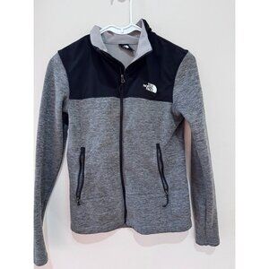 The North Face XS Heather Gray & Black Jacket